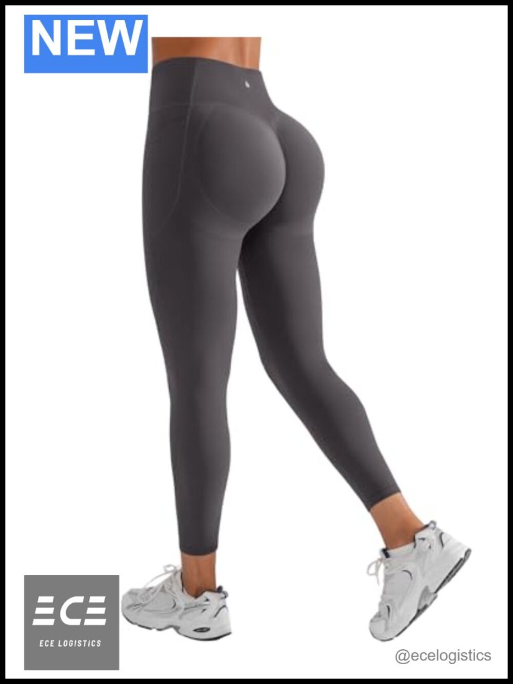 Scrunch Butt Lifting Leggings High Waisted Tummy Control Pockets Yoga Gym